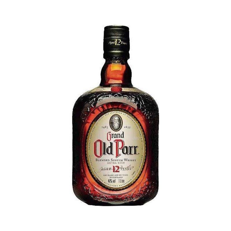 Whisky Grand Old Parr 12 Años 1L - En Copa de Balón
